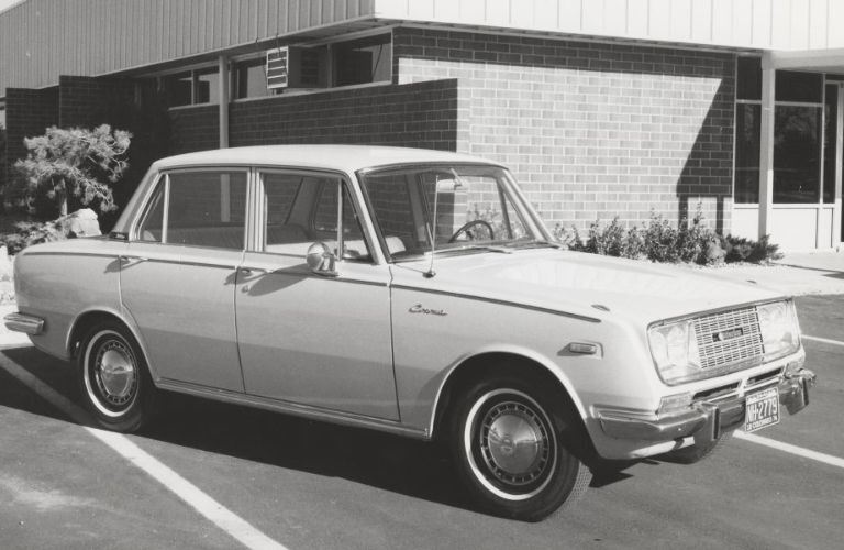 front quarter view of the 1965 Toyota Corona