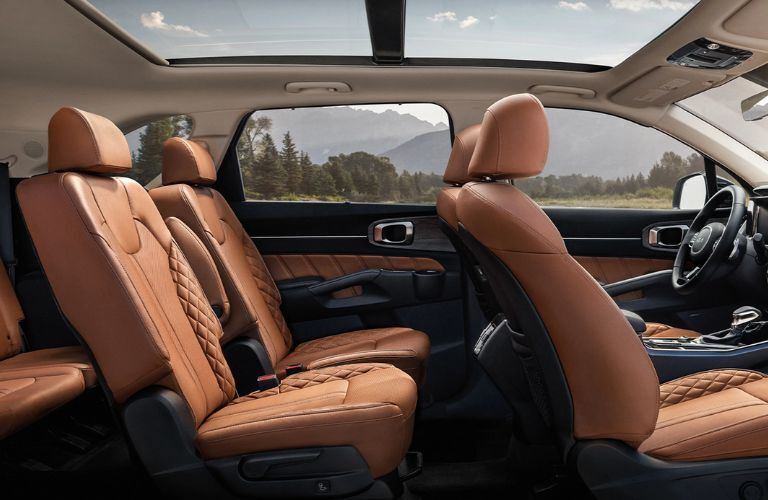 Seats of the 2023 Sorento