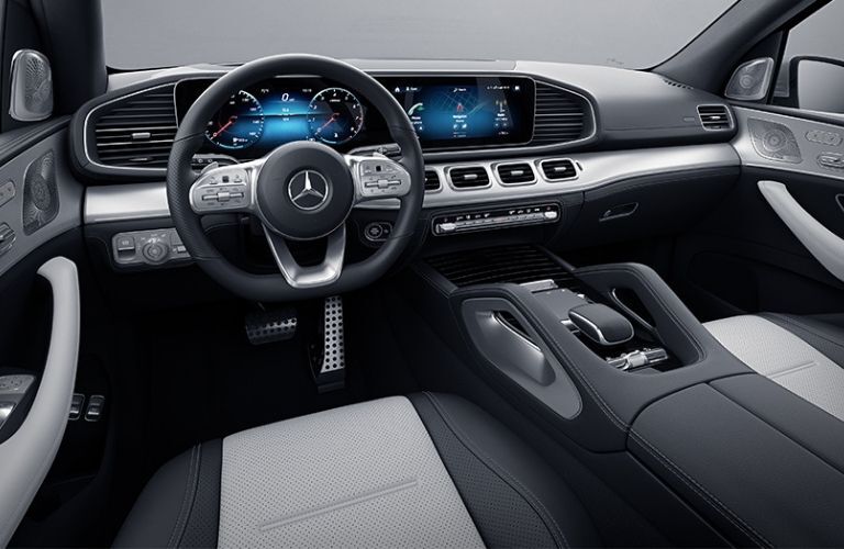 2022 MB GLE 350 SUV front interior