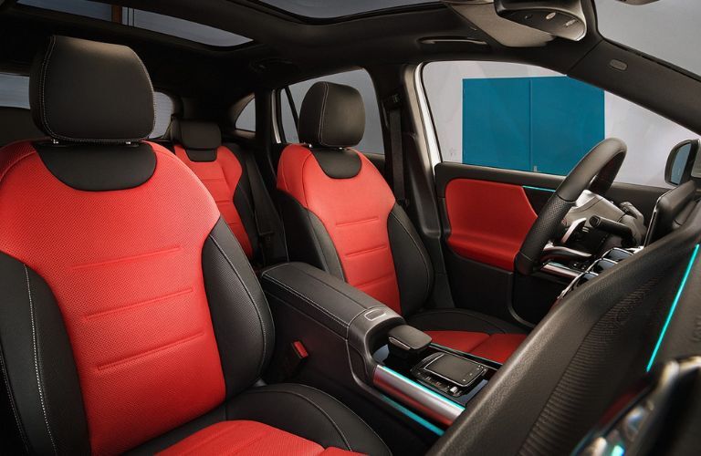 Seating in the 2022 Mercedes-Benz GLA