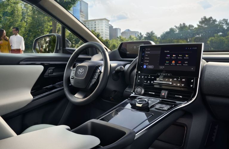 2024 Toyota bZ4X front interior