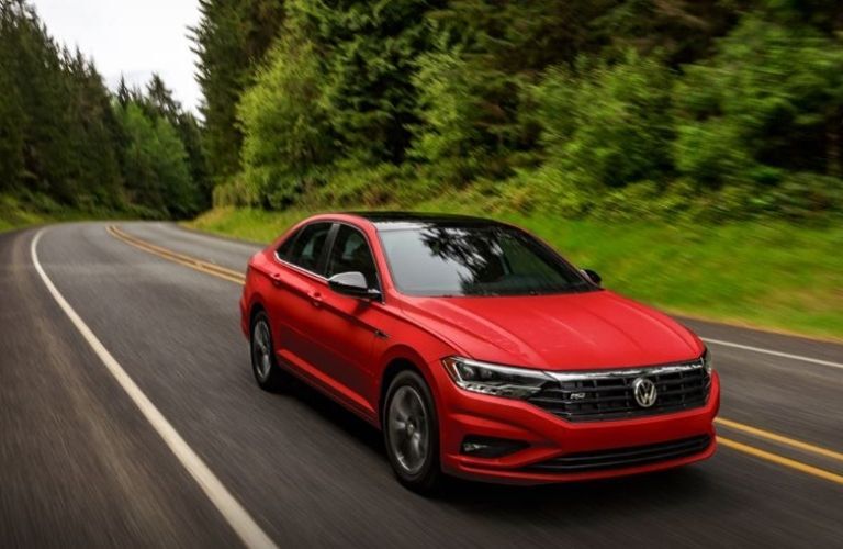 2021 Volkswagen Jetta driving view