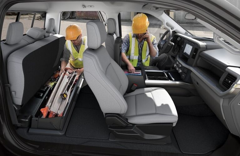 2024 Ford Super Duty F-550 interior cabin