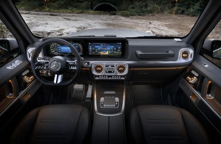 2025 Mercedes-Benz G-Class interior front dash