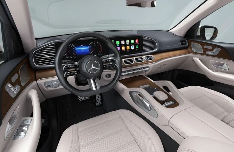 cockpit of the 2025 Mercedes-Benz GLS SUV