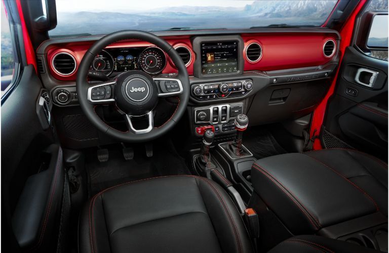 2021 Jeep Wrangler front interior