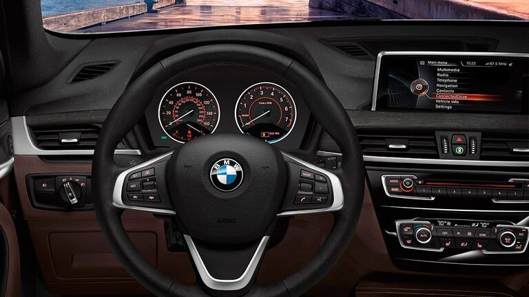 Used BMW X1 interior dashboard