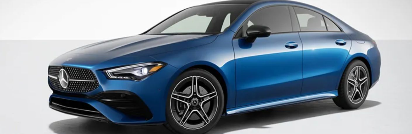 front quarter view of the 2025 Mercedes-Benz CLA 250 Coupe