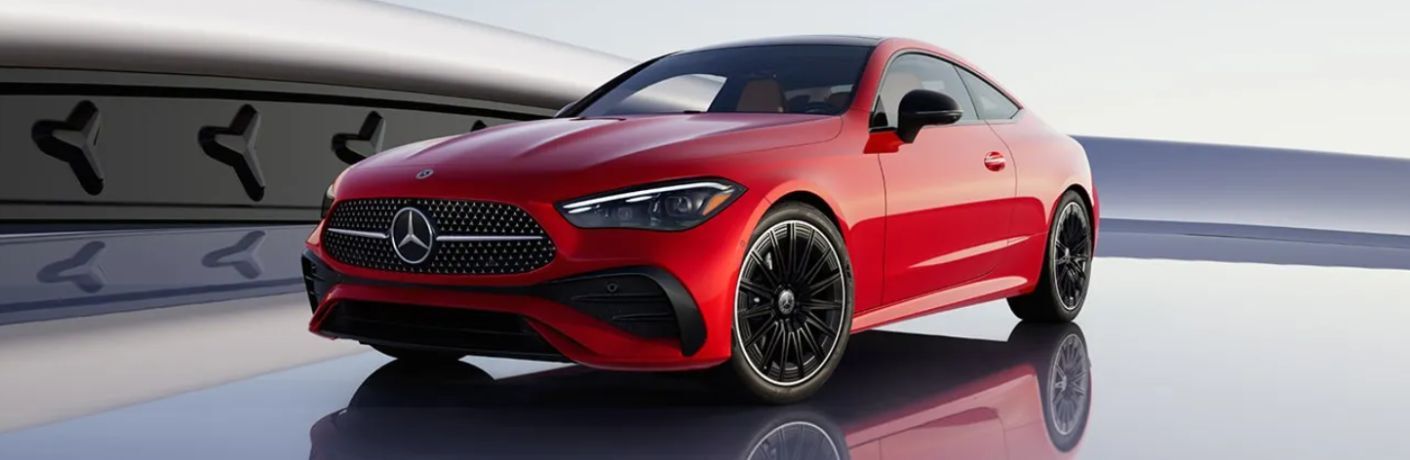 front view of the 2025 Mercedes-Benz CLE Coupe