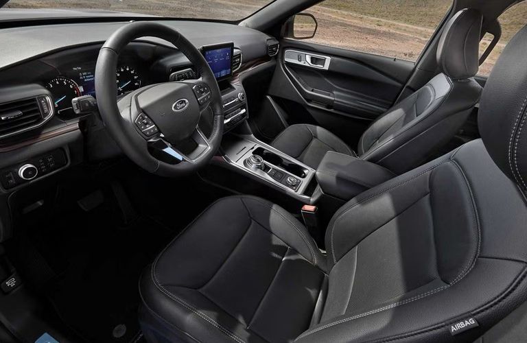 2024 Ford Explorer XLT cabin view