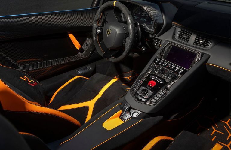 Pre-Owned Aventador SVJ cabin view