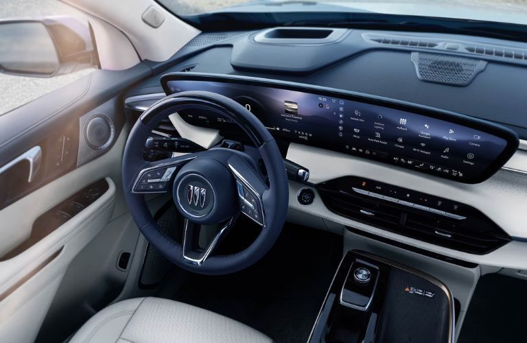 dashboard view of the 2025 Buick Enclave