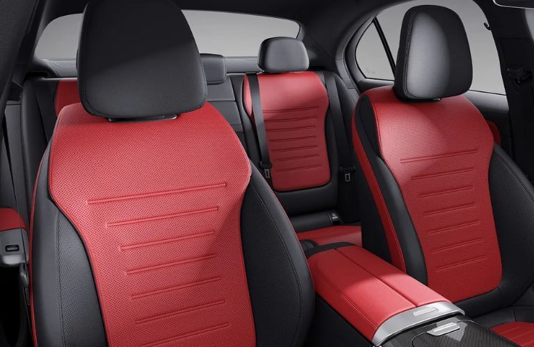 Seating in the 2025 Mercedes-Benz C-Class Sedan