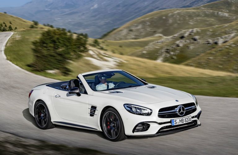 Mercedes-Benz Roadster white
