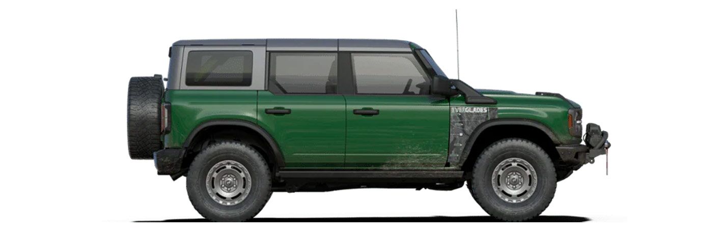 2022 Ford Bronco Everglades side view