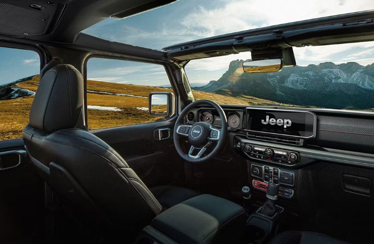 2024 Jeep Wrangler cabin view