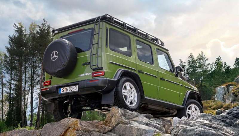 The Mercedes-Benz G-Class SUV