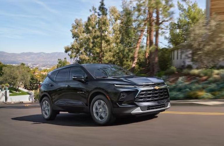 2025 Chevrolet Blazer on a road