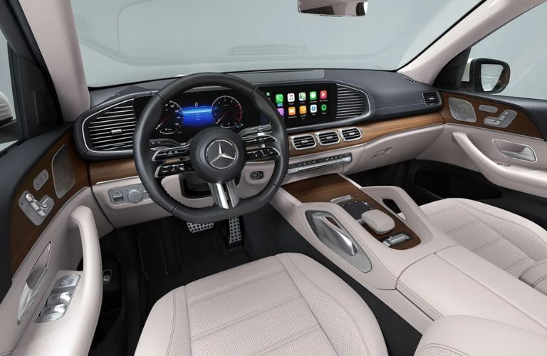 cockpit of the 2025 Mercedes-Benz GLS