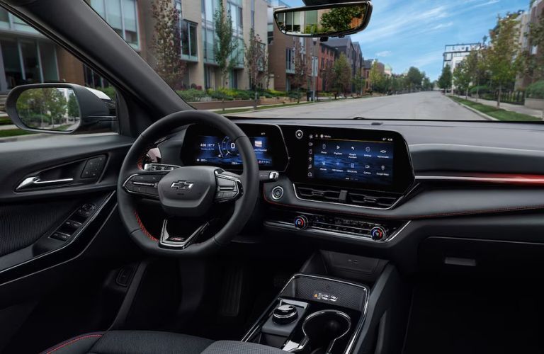 dashboard view of the 2025 Chevrolet Equinox
