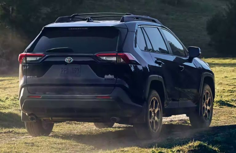 2023 Toyota RAV4 back and side view