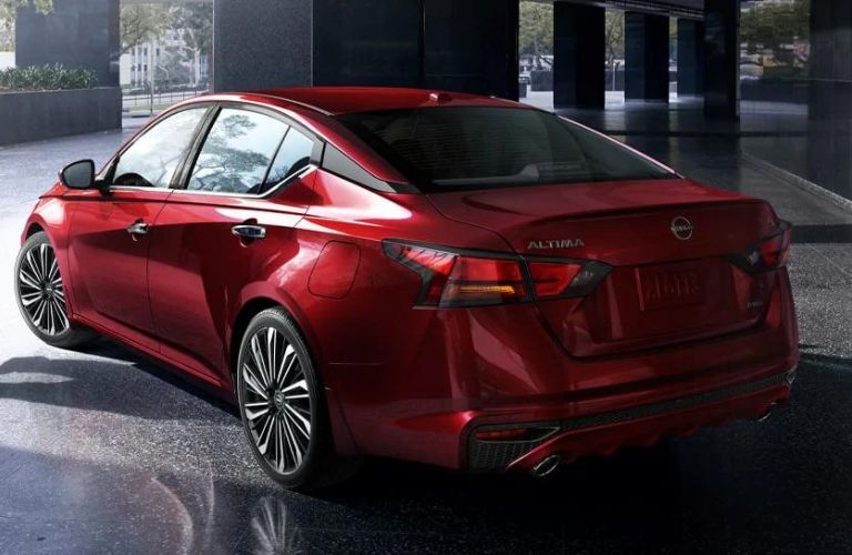 2024 Nissan Altima side and back view