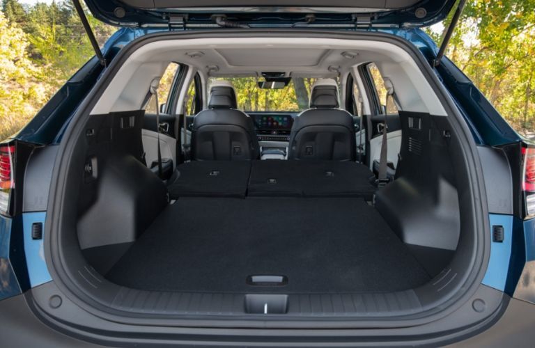 Open trunk of a 2023 Kia Sportage Hybrid