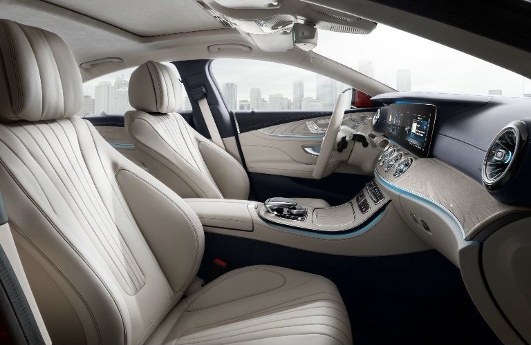 Front seats of the 2019 Mercedes-Benz CLS Coupe