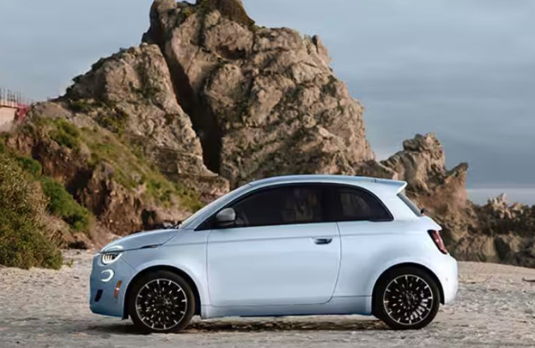 exterior of the 2024 Fiat 500e