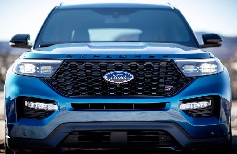 2020 Ford Explorer front fascia