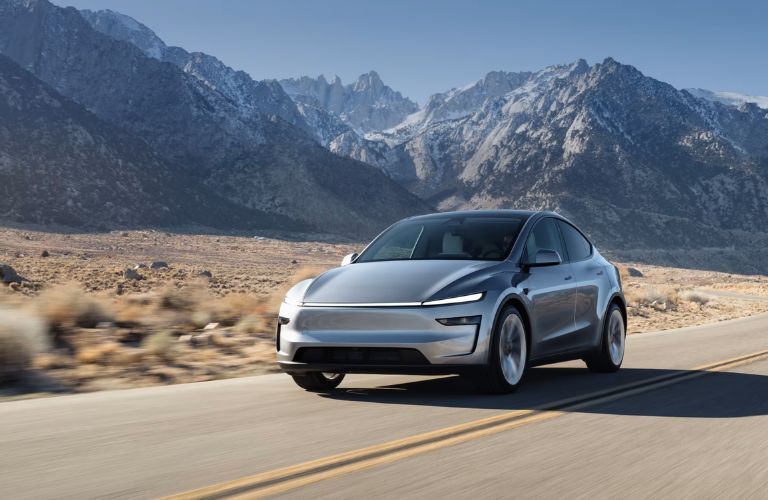 front quarter view of the Tesla Model Y