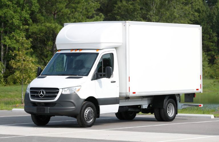Upfitted Sprinter Van with custom rear end