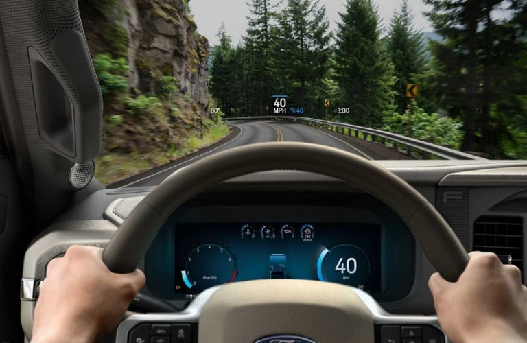 2025 Ford F-150 Lariat steering wheel