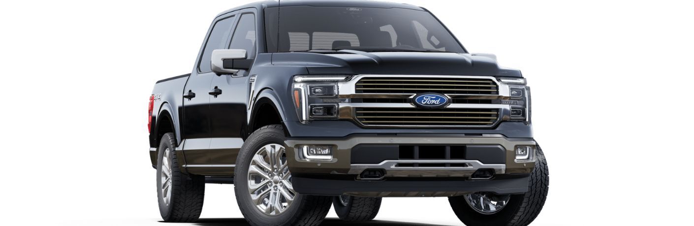2025 Ford F-150 King Ranch side and front view
