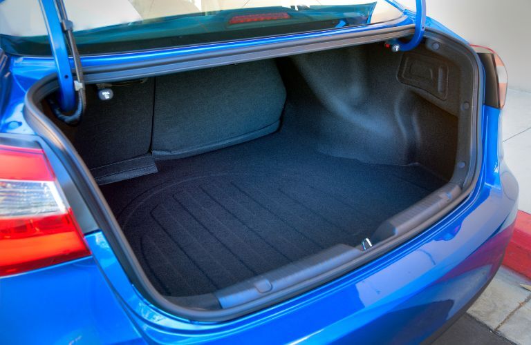 Cargo Trunk of the 2016 Kia Forte