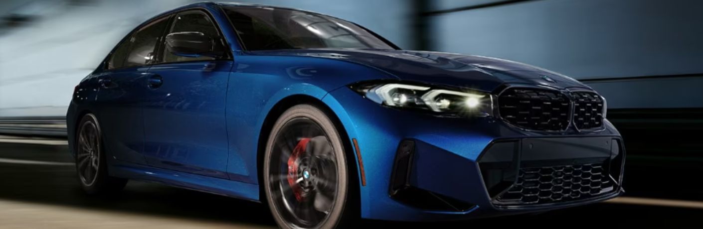 Closeup of the 2024 BMW 3 Series