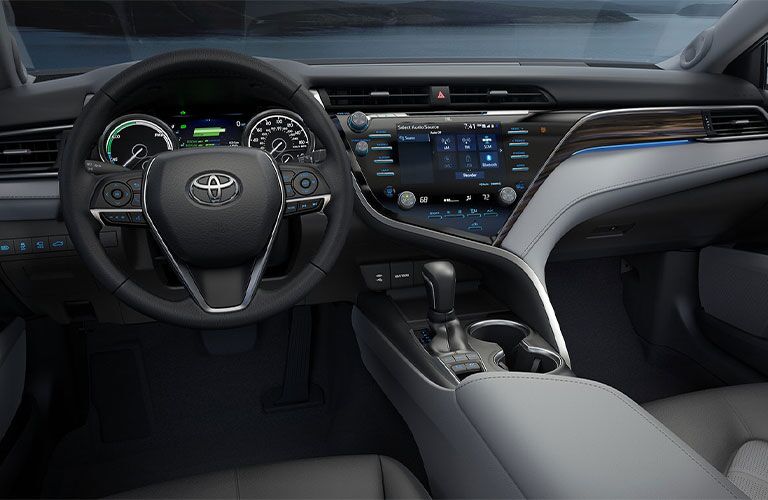 2021 Toyota Camry Hybrid interior and dash