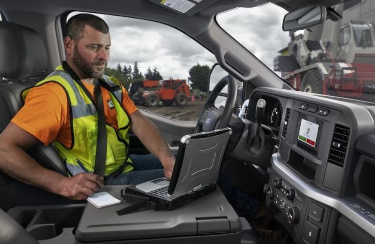 2024 Ford Chassis Cab with a driver