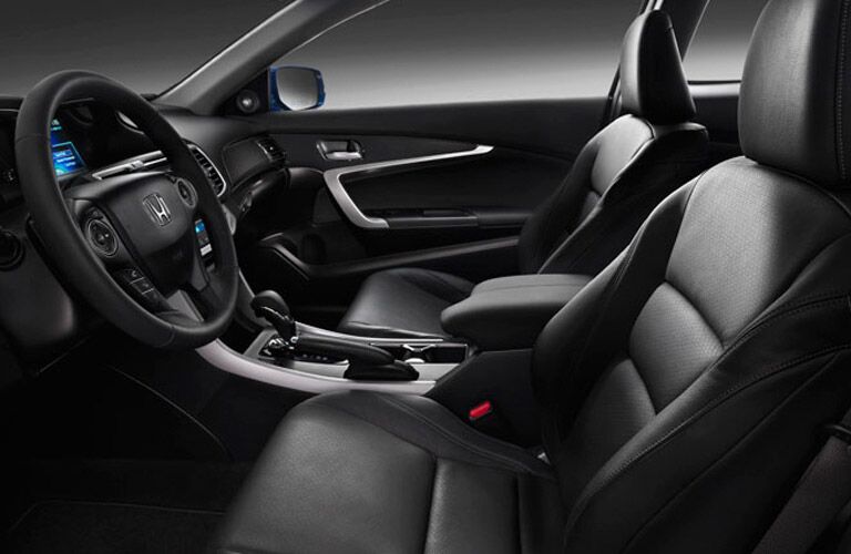 Front seats of the Honda Accord