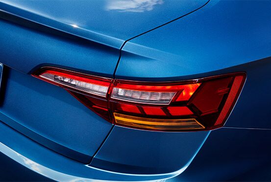 Volkswagen Jetta's LED taillights