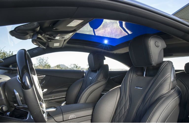 Interior of the 2016 Mercedes-Benz S65 AMG