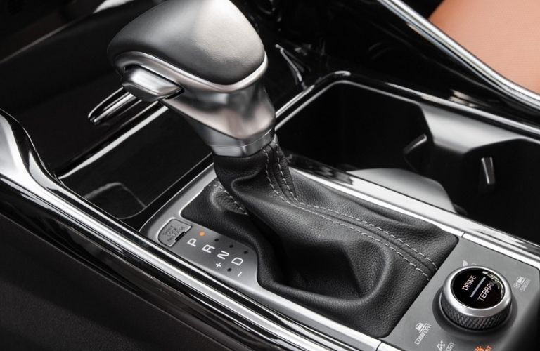 center console of the 2022 Kia Sorento