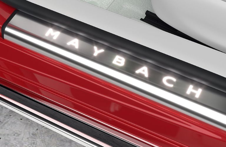 Maybach badging in the 2026 Mercedes-Maybach SL 680 Monogram Series