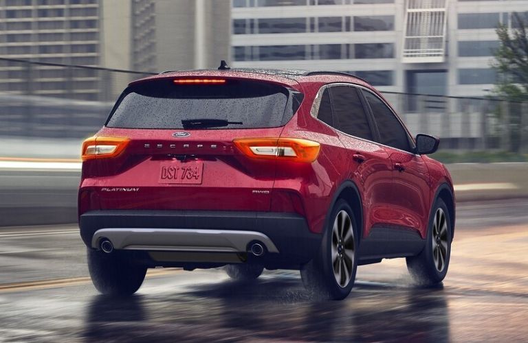 2025 Ford Escape back and side view