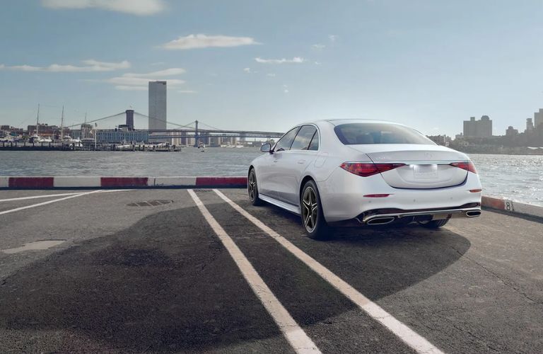 2026 Mercedes-Benz S 580e 4MATIC® Sedan exterior rear view