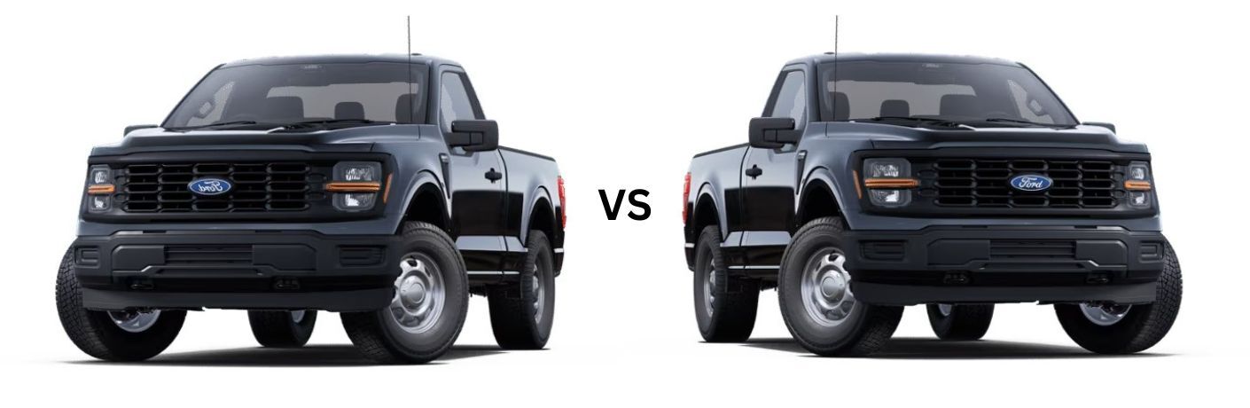 Ford F-150 XL vs F-150 XLT models