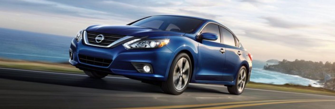 front quarter view of the 2017 Nissan Altima