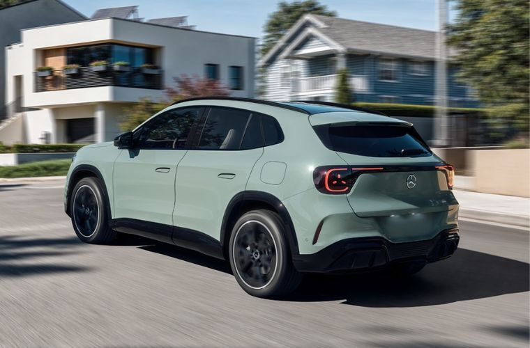 2028 Mercedes-Benz GLA SUV exterior rear view