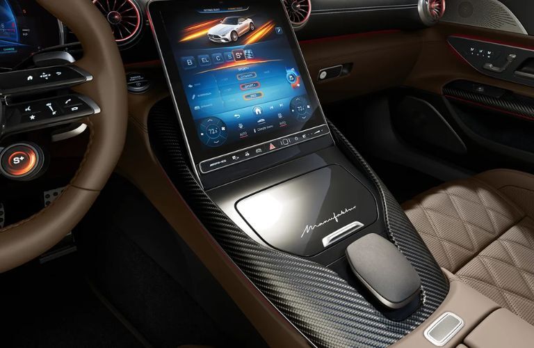 dashboard view of the 2025 Mercedes-AMG® SL 43 Roadster