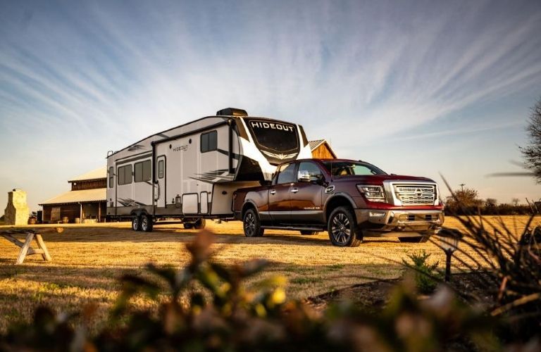 Towing capabilities of the 2023 Nissan Titan